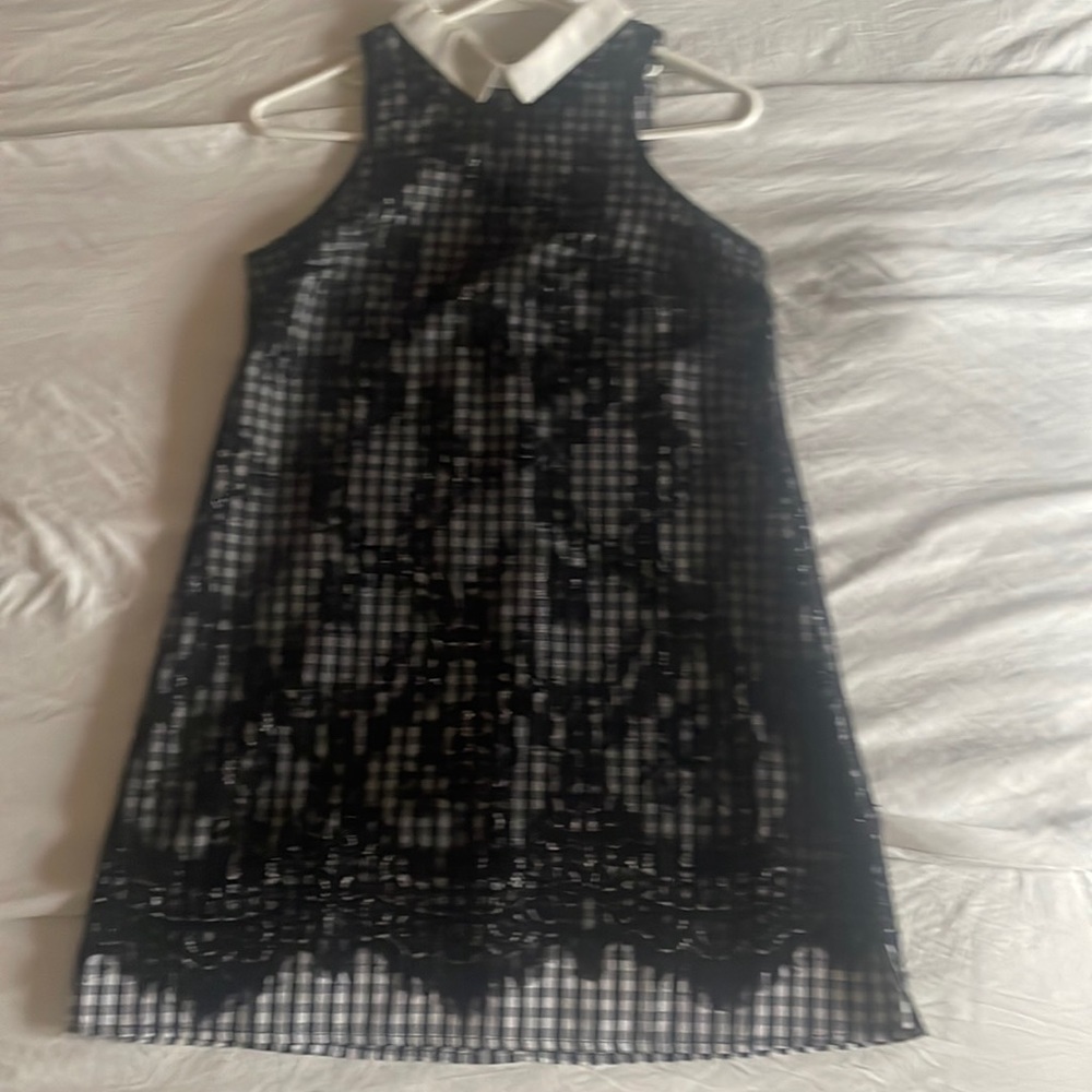 GB dress size black and white